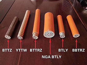 礦物絕緣防火電纜系列BTTZ、YTTW、BTTRZ、BTLY、NG-A、BBTRZ